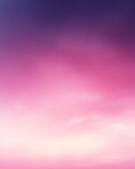Ethereal sky gradient with soft pink and purple hues creating a serene and dreamy atmosphere perfect for backgrounds and creative projects