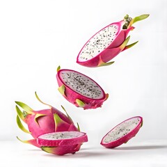 dragon fruit on a plate