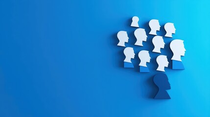 Employeefocused corporate culture with a manager listening to team members  ideas