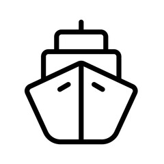 Boat icon illustration. Cruise vector illustration. Marine transportation vector illustrations.