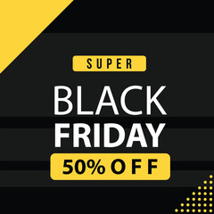 Black Friday Super Sale 50% Off