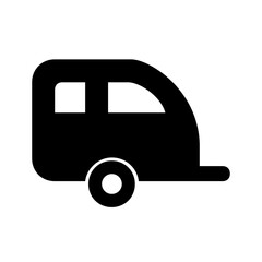 Camper Trailer Icon