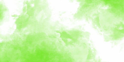 Abstract green watercolor background for your design, watercolor background concept, vector. Green watercolor background. Creative green and white shades hand drawn texture. 