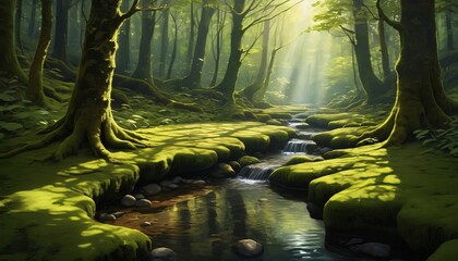 waterfall in the forest