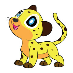 Tiger cartoon design