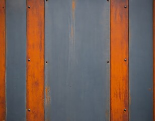 rust gray metal plate wall with bolts and orange stripes grunge texture frame background,grunge, frame, metal, texture, wall, aged,65