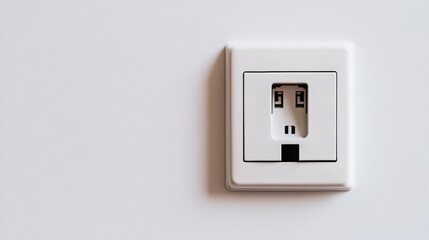 A step-by-step visual guide demonstrating how to safely replace a home electrical socket, isolated on a white backdrop,