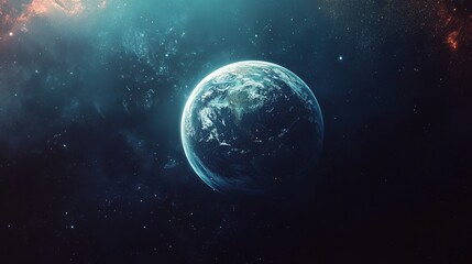 Obraz premium Earth in the cosmos