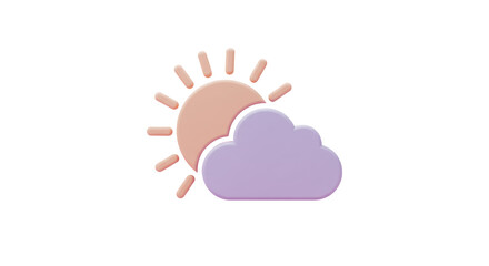 Isolated Sun Cloud Weather