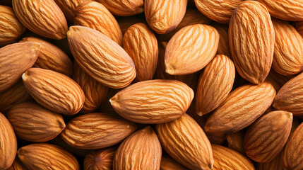 Fototapeta premium Almonds situated arbitr