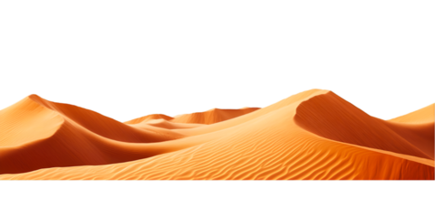 Desert Sand Dunes Landscape Golden Hues Nature Scenery