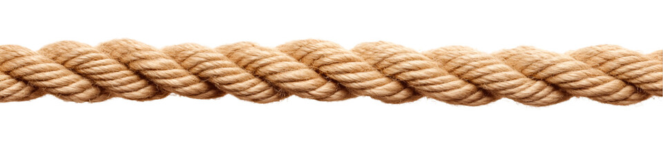 Thick Beige Rope Texture Close Up