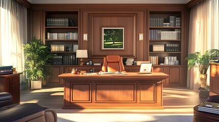 Earthy living space with wooden beams high resolution picture