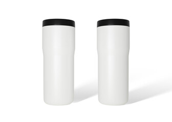 Thermos Glass Mockup for Product Packaging and Logo Display
