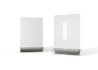 Desk Stand Mockup for Retail and Office Branding
