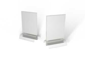 Desk Stand Mockup for Advertising and Marketing