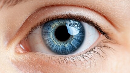 Fototapeta premium Detailed assessment of eye health and vision. Management of cataracts glaucoma