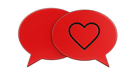 Isolated Speech Bubble