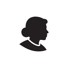 silhouette of a woman