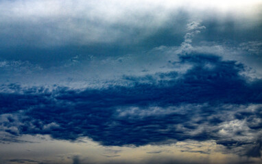 Obraz premium storm clouds in the sky