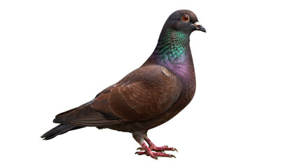 Isolated Pigeon