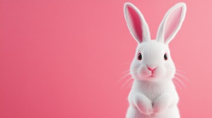 Obraz premium An Easter decoration with cool chicken and egg. Easter holiday concept.