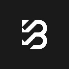 letter B logo