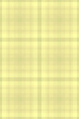 Greeting card texture fabric seamless, vivid textile background tartan. Surface vector plaid pattern check in yellow color.