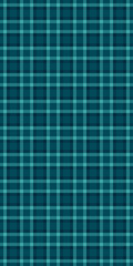 Eps textile texture fabric, give check vector plaid. T-shirt seamless background pattern tartan in cyan and teal colors.