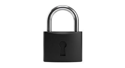 Isolated Padlock