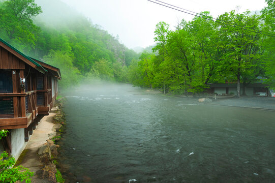 Ocoee River in Appalachian Mountains, state of Tennessee