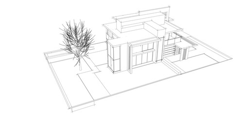 house plan blueprint