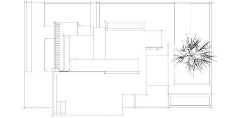 house plan blueprint