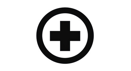 Isolated Add Medical Sign