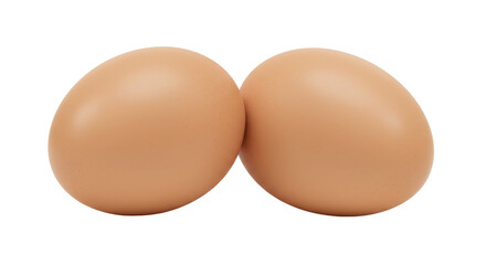 Isolated Pair Of Eggs