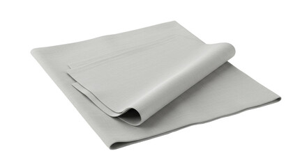 Isolated Gray Cloth