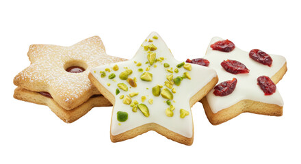 Isolated Christmas Cookies