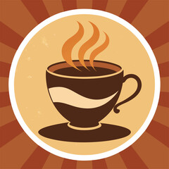 Obraz premium cup of coffee