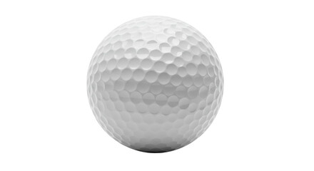 Isolated Golf Ball