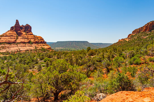 Stunning  red rock landscapes of Sedona.
