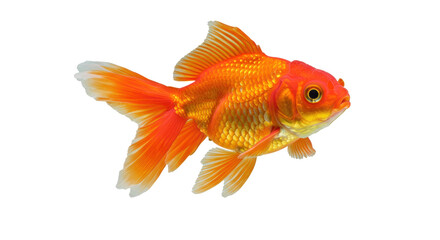 Isolated Goldfish