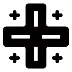 Plus Minus Symbol Vector Illustration Math Signs Icon