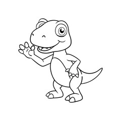 cartoon running coloring book