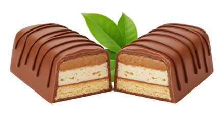 Isolated Chocolate Bar