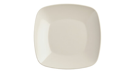Isolated Empty Plate
