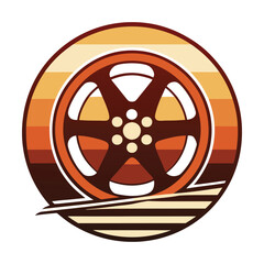 Obraz premium vector film reel
