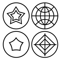 set of abstract symbols