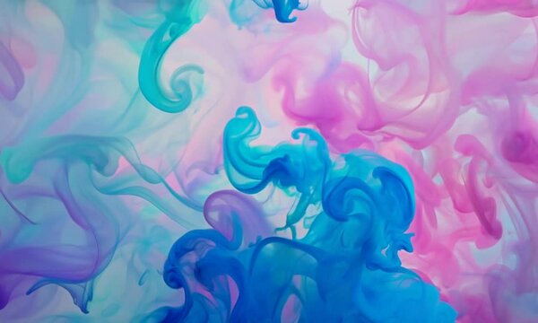 Color Mist Paint Background