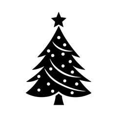 abstract christmas tree