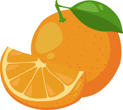 Reife Orange mit einem saftigen St&uuml;ck &ndash; vollgepackt mit Vitamin C und Frische f&uuml;r den Tag.
